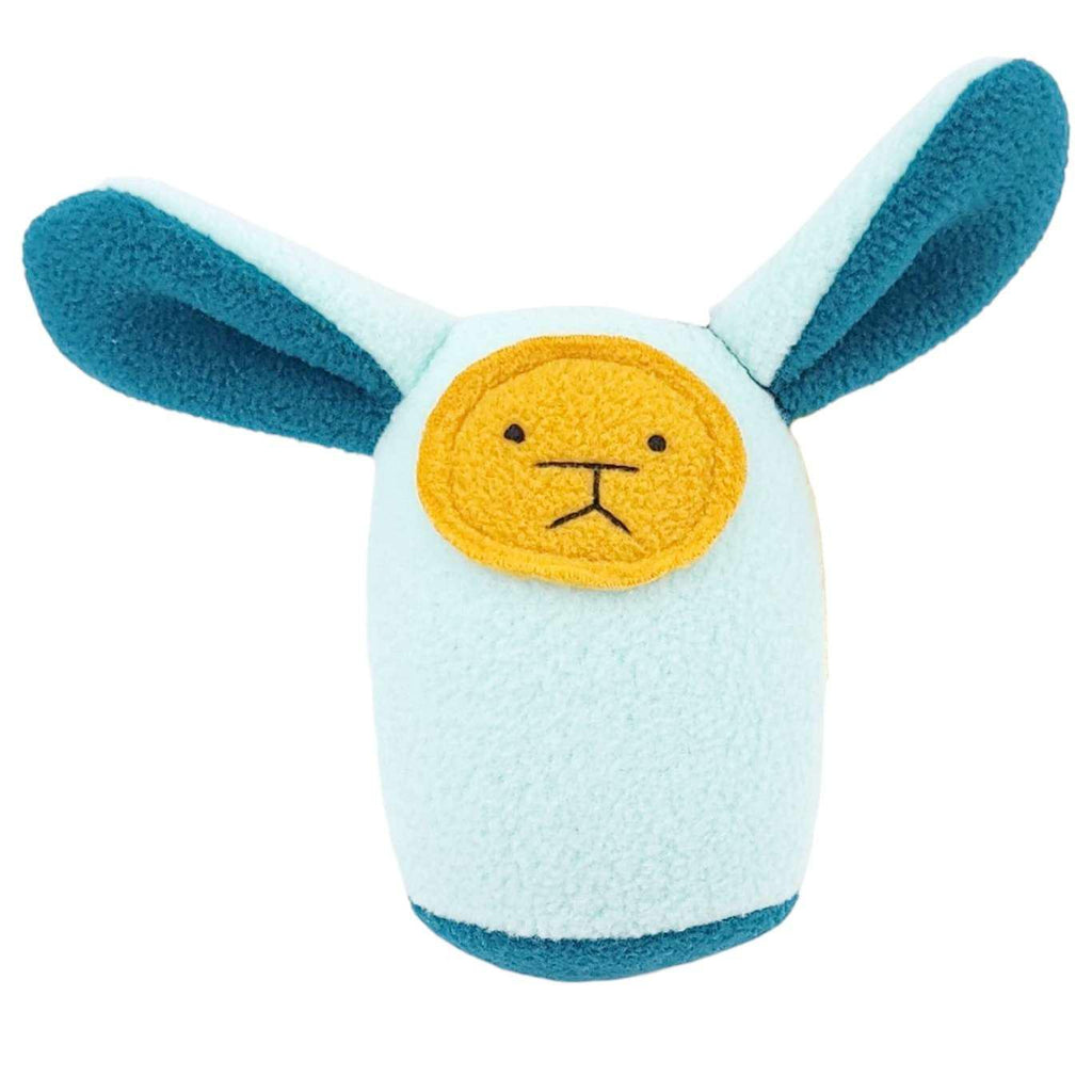 Plush Rattle - Bunny (Aqua) by Mr. Sogs