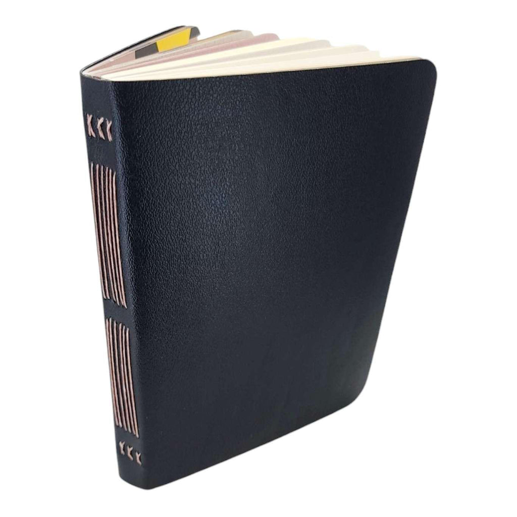 Journal - Black Mixed Paper Notebook (Large or Small) by Original Brooks