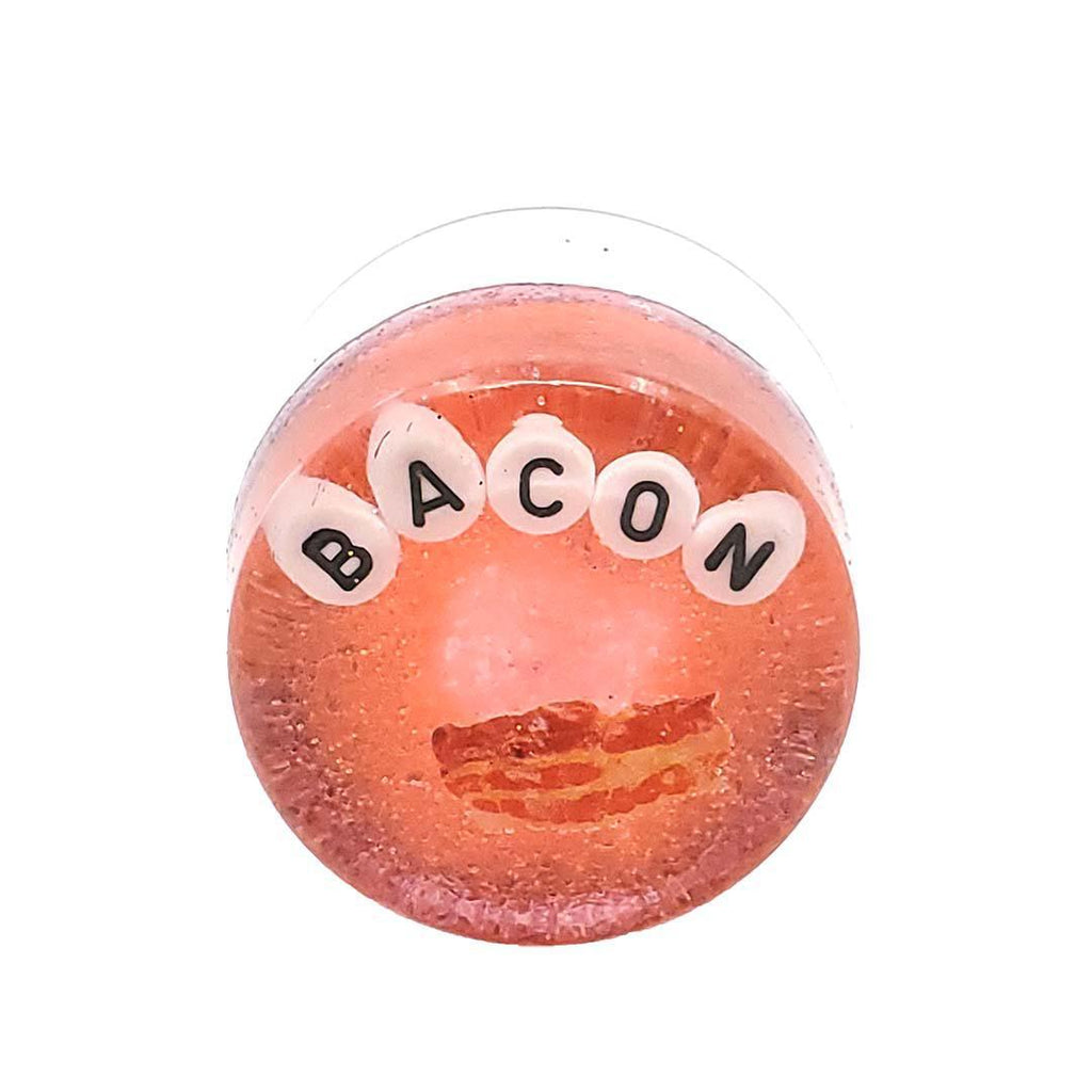 Shower Art - Mini - Bacon - Bacon (Coral Pink) by Ugly Baby