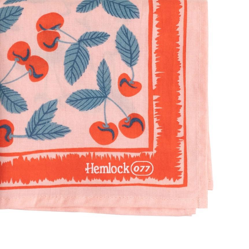 Bandana - Cherry in Pink by Hemlock Goods