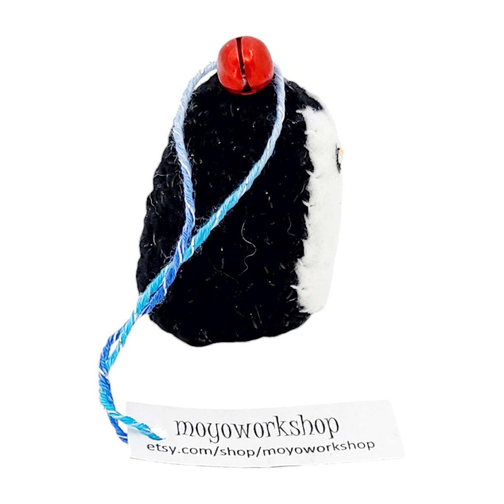 Ornament - Penguin with Bell (Black) by Moyo Workshop