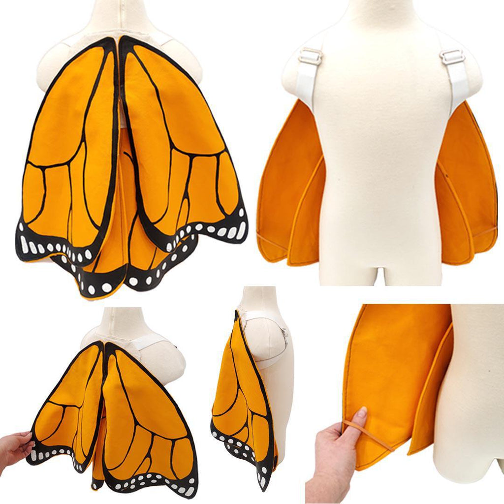 (30% Off) Kids Costume - Monarch Butterfly Wings by Jack Be Nimble