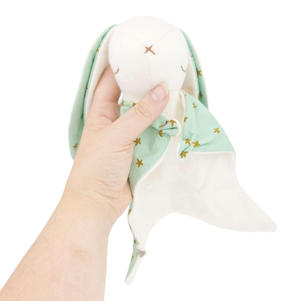 Plush - Bunny Snuggle Lovey (Starry Frost) by The Bird & Elephant