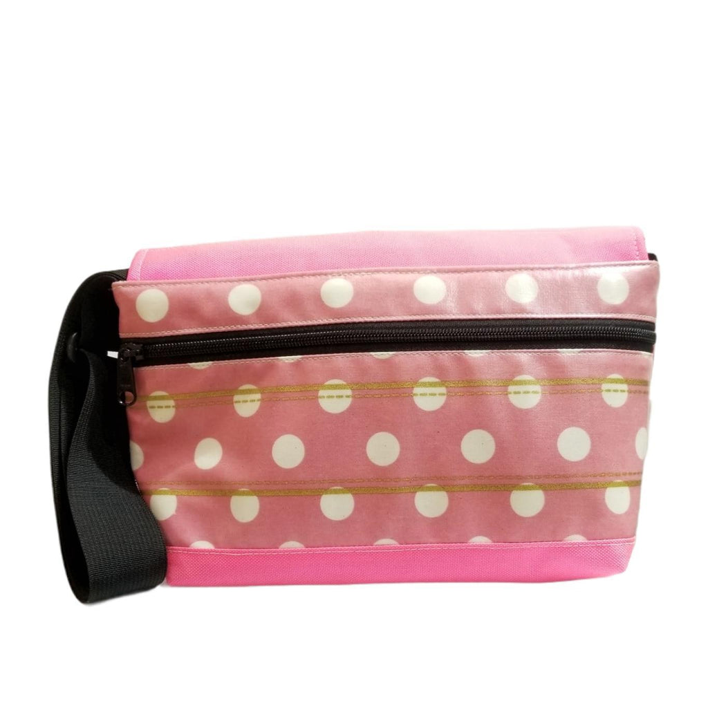 Messenger Bag - Short - Pink Fox (Pink) - Reinforced by Laarni and Tita