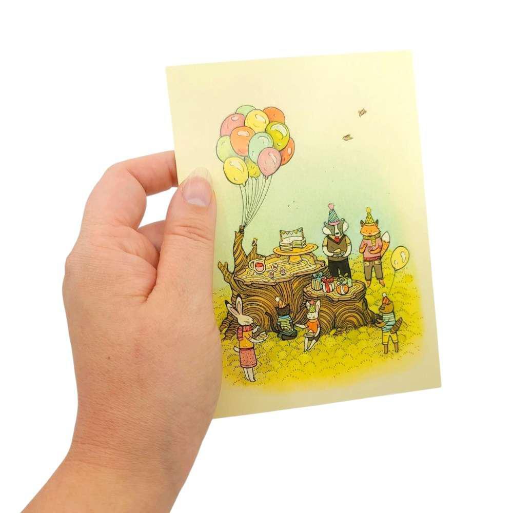 Card - Woodland Celebration by Nimasprout