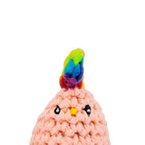 Plush Toy - Pocket Chicken (Pink Assorted) by Moyo Workshop, image 1 of 4