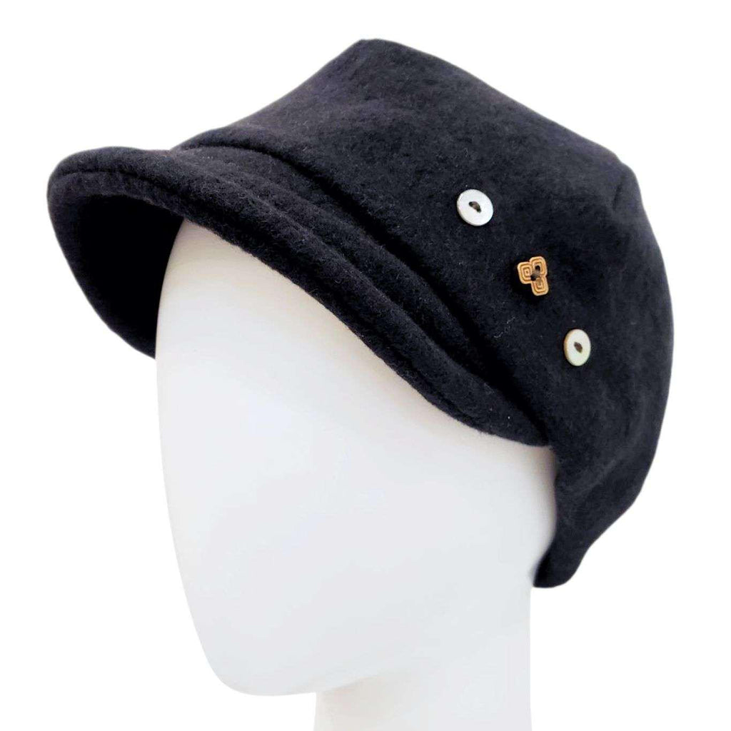 Adult Hat -  Camden Cap (Black) by G & L Positive Goods