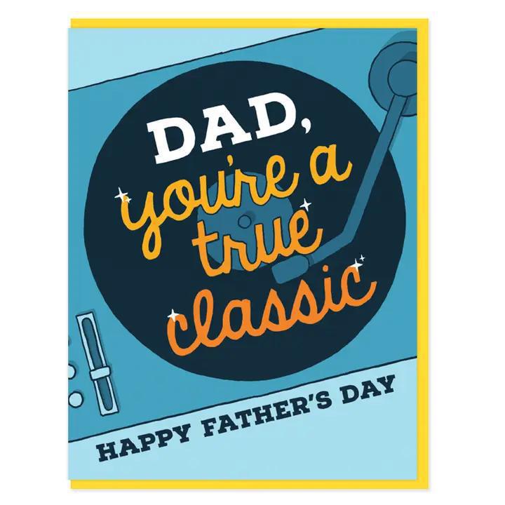 Card - Father's Day - Record Player by Semi Sweet Press
