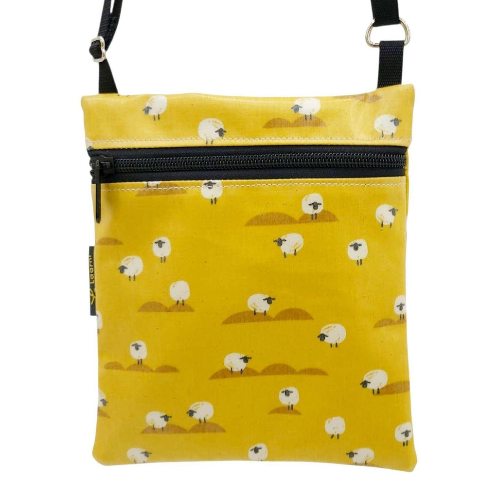 Bag - Small Crossbody (Sheep on Yellow) by Laarni and Tita