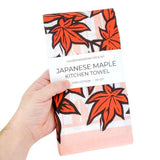 Tea Towel - Japanese Maple by Lauren Nishizaki, image 2 of 3