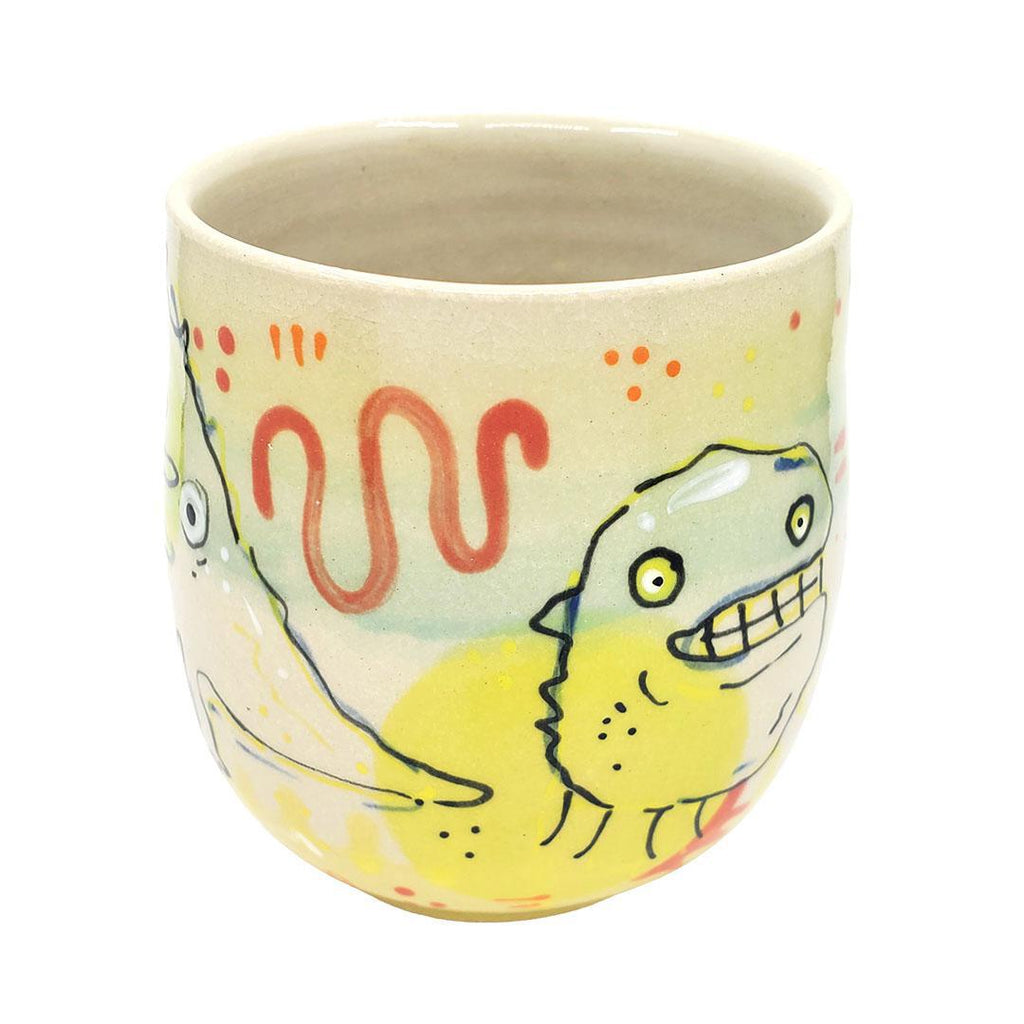 Mug - 14oz - Lime Doodles (A or B) by Dwadlings