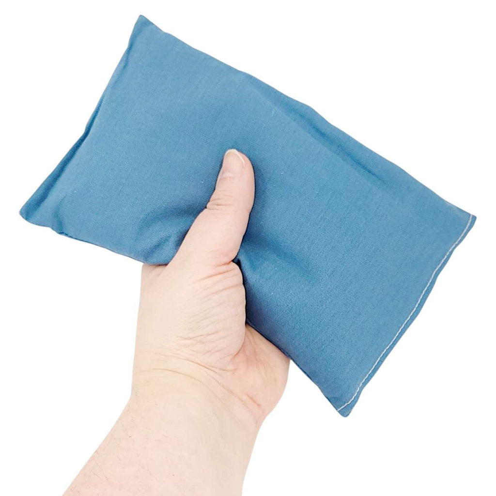 Eye Pillow - Denim Blue (Scent Free) by Two Birds Eco Shop