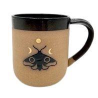 Mug - 12oz- Moth Moon Mug by Ruby Farms Pottery