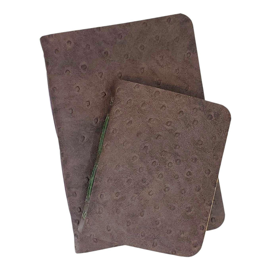 Journal - Brown Mixed Paper Notebook (Large or Small) by Original Brooks