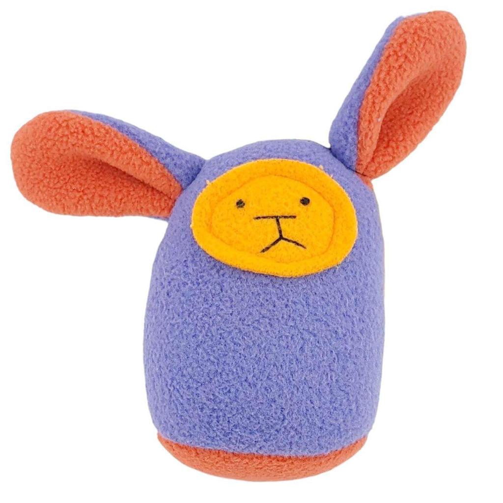 Plush Rattle - Purple Bunny by Mr. Sogs