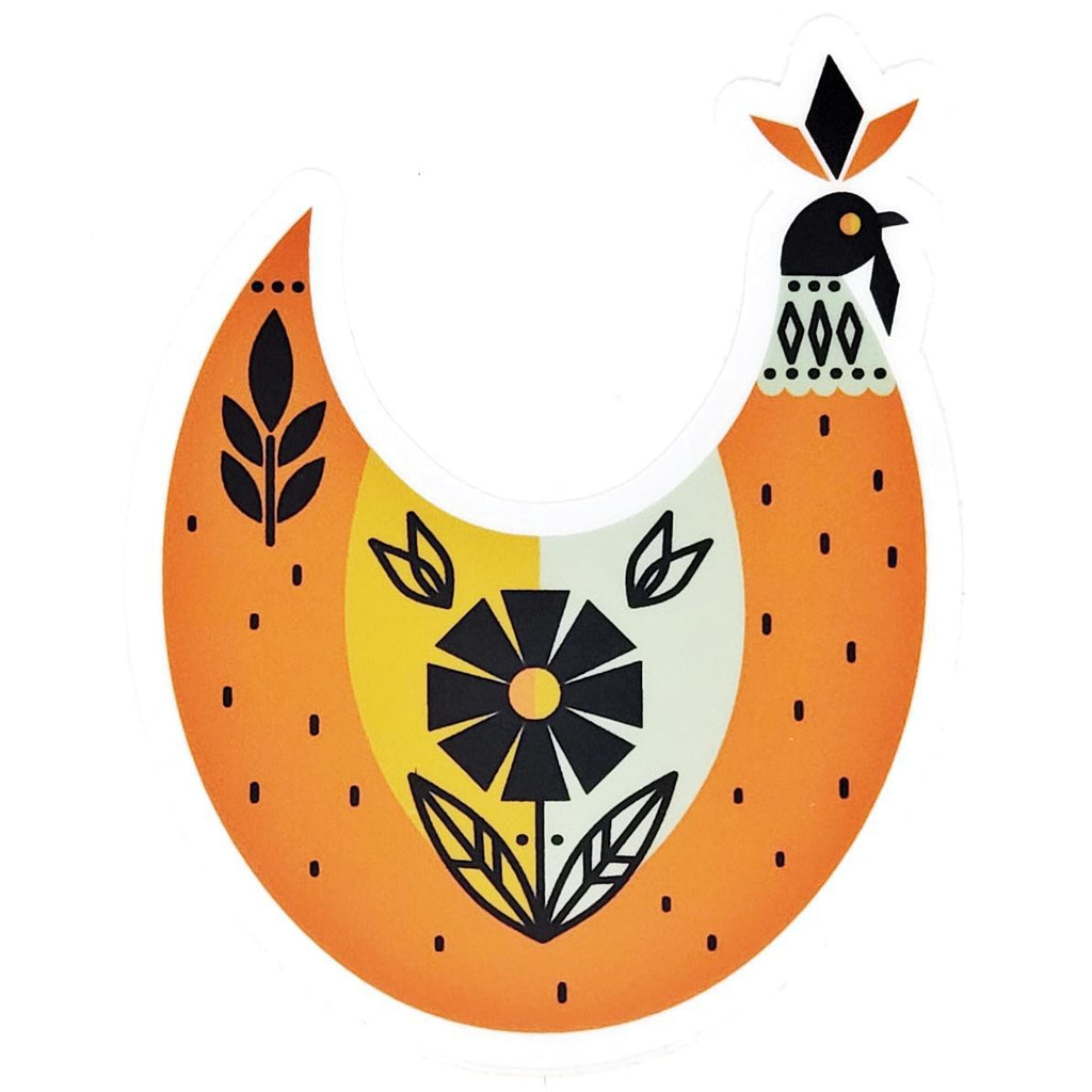 Sticker - Chicken  by Amber Leaders Designs