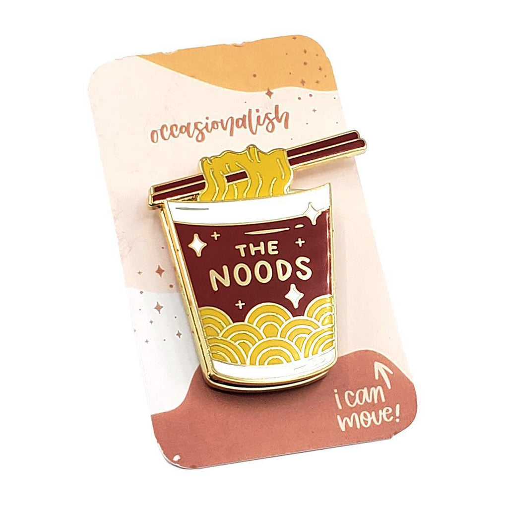 Enamel Pin - Interactive - Instant Noods by Occasionalish