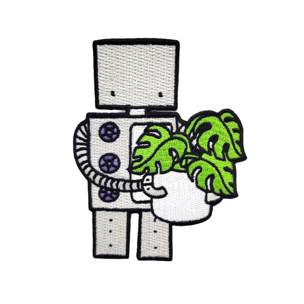 Iron-on Patch - Monstera Robot by LaRu