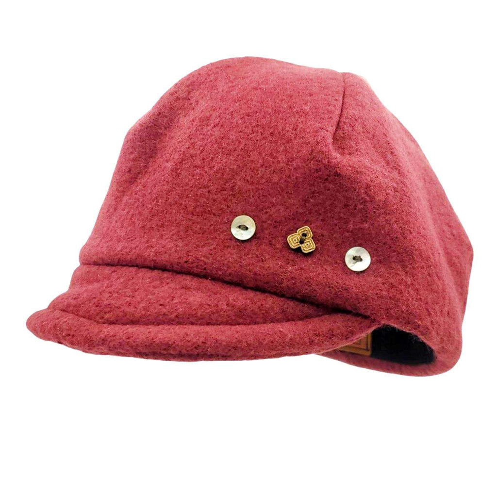 Adult Hat -  Camden Cap (Marsala) by G & L Positive Goods