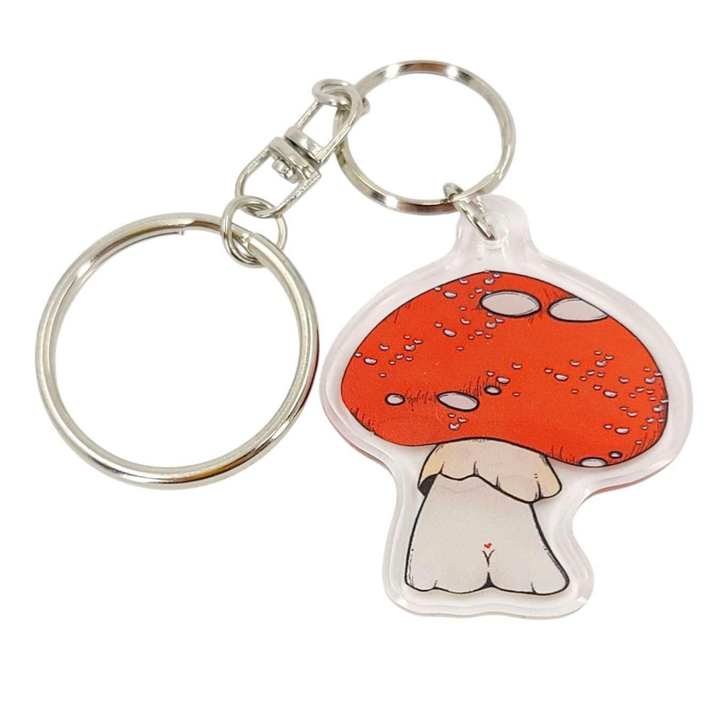 Keychain - Little Red Mushroom by World of Whimm