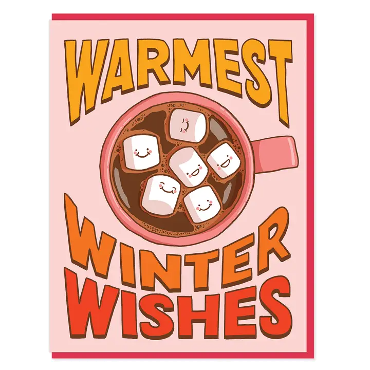 Card - Holiday - Cocoa Winter Wishes by Semi Sweet Press