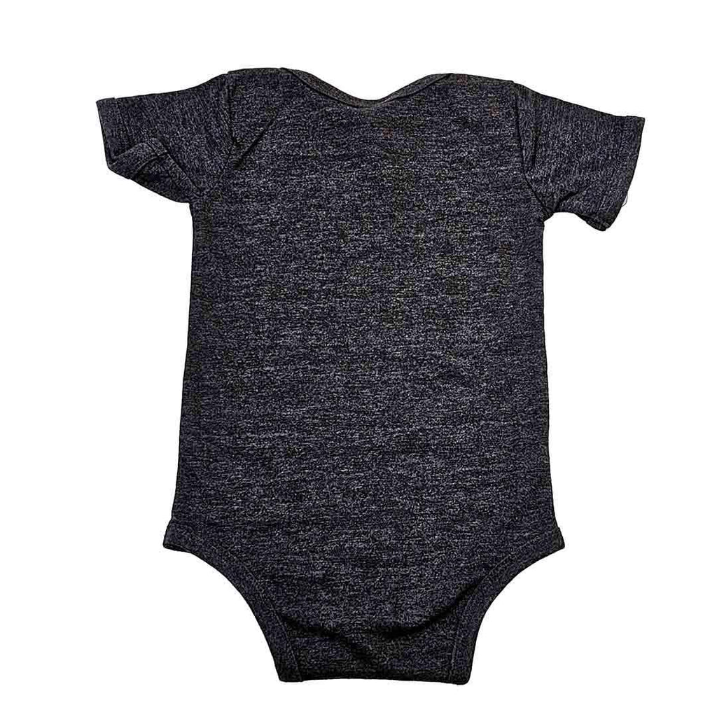 Onesie - Octo-Needle Blue on Heathered Gray by Namu