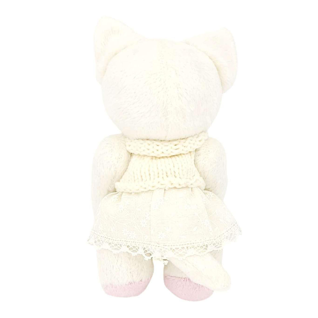 Plush - White Kitty in White Outfit by Frank and Bubby