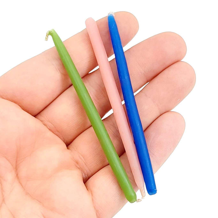 Candles - Beeswax Birthday Candles (Solid Brights) by Knot & Bow