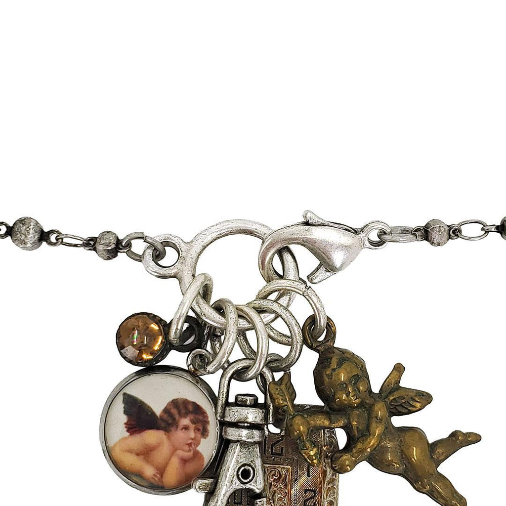 Necklace - ReCollect (Be Near Me) by Christine Stoll | Altered Relics