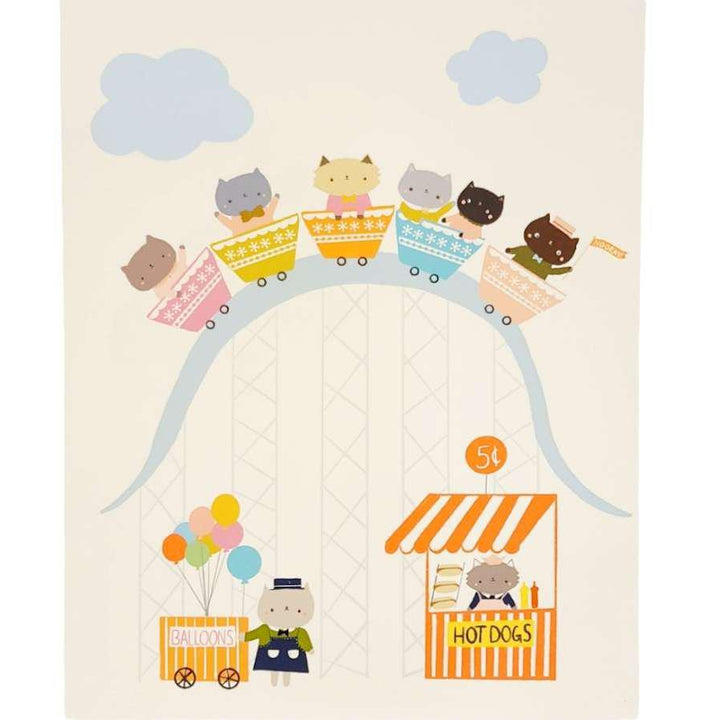 Art Print - 8x10 - Kitty Cat Carnival by Chet and Dot