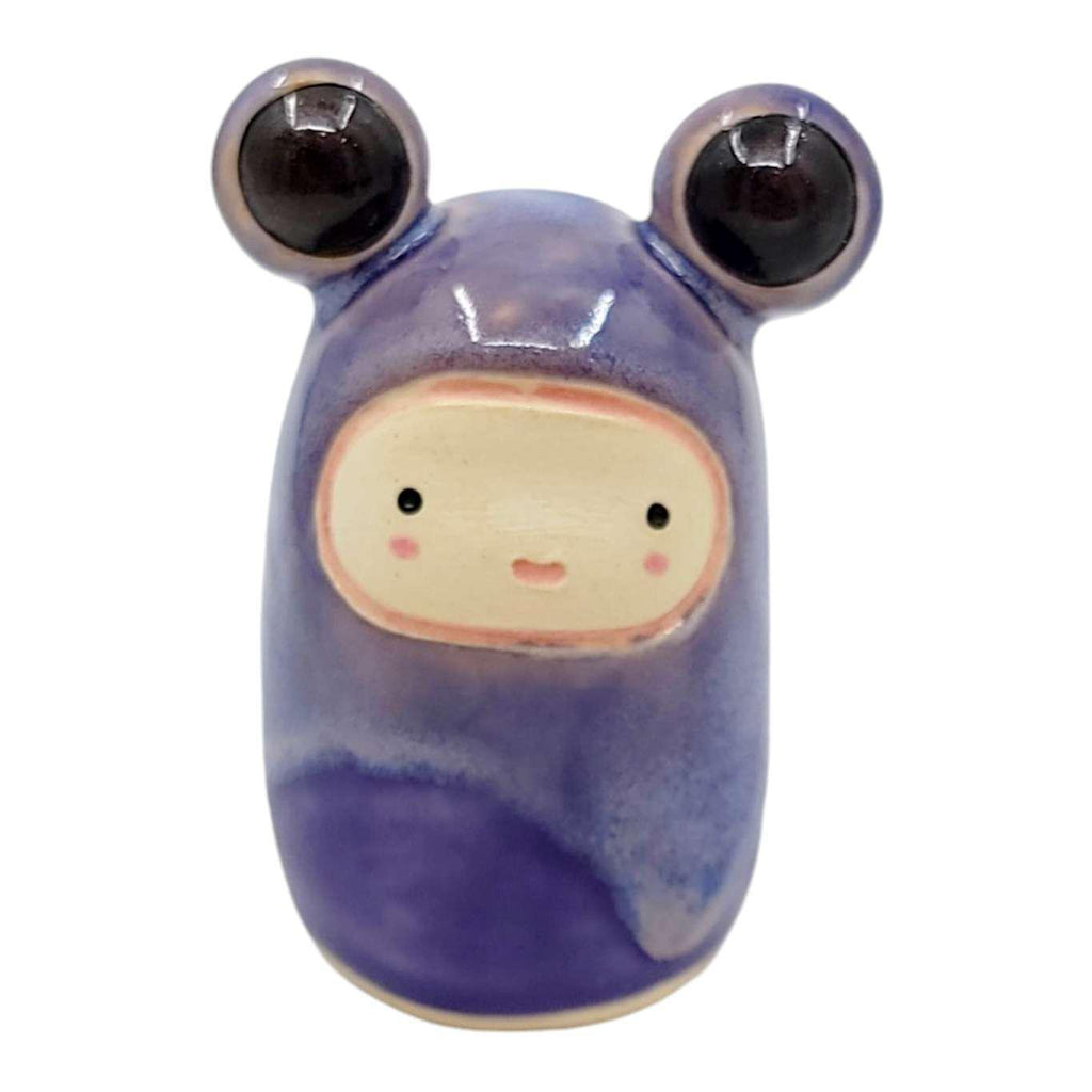 Figurine - Wonder Frog (Pink or Purple) by Ginger Drop Lab