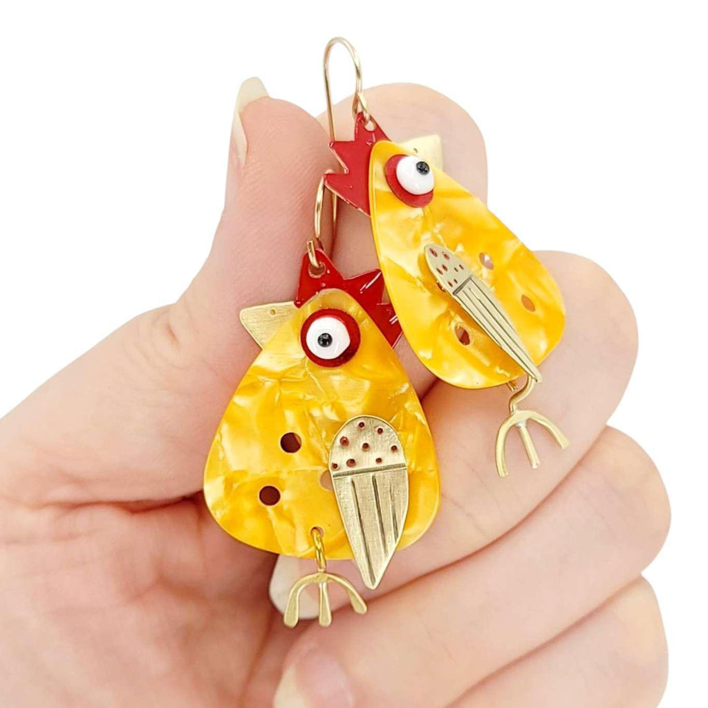 Earrings - Chick by Chickenscratch