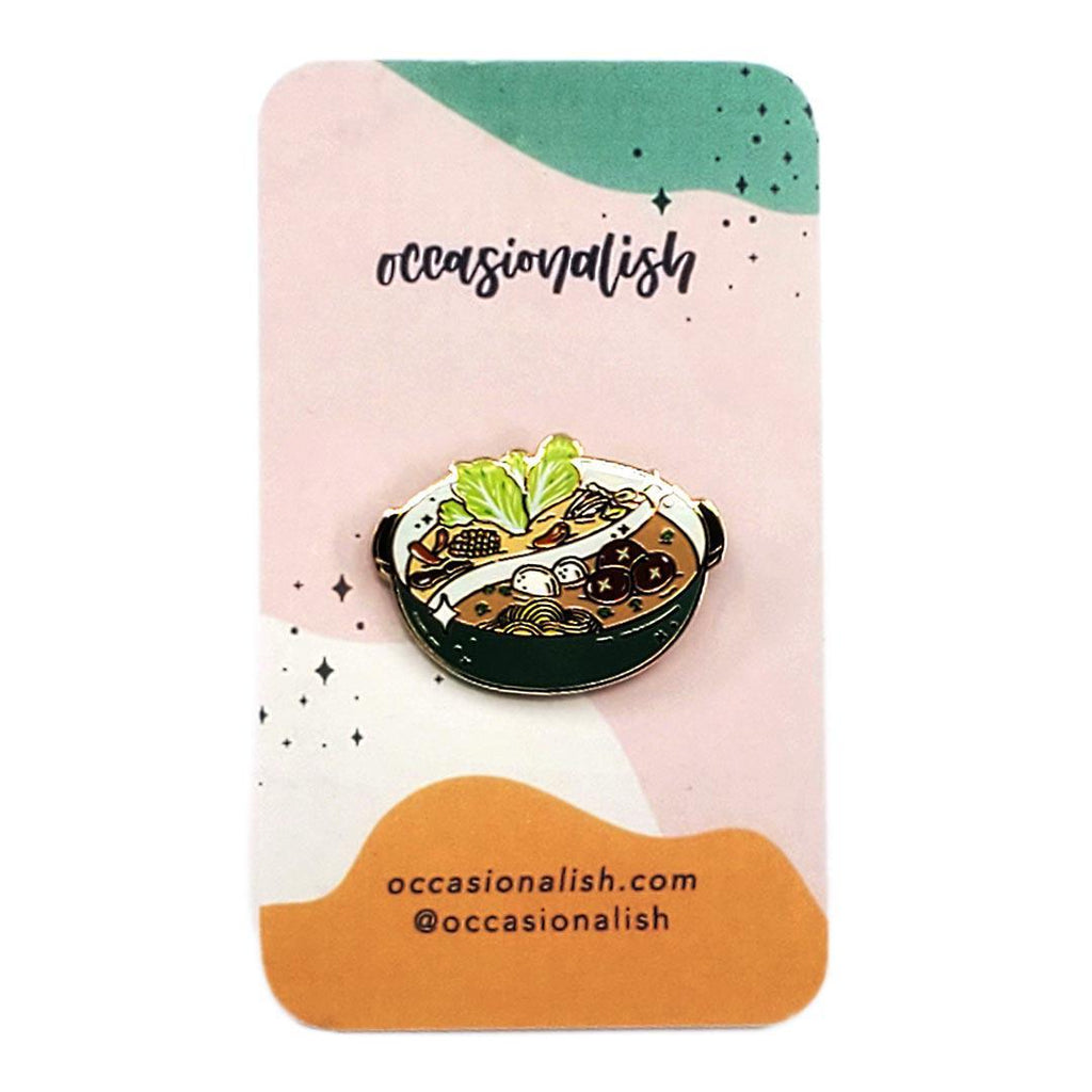 Enamel Pin - Hotpot by Occasionalish