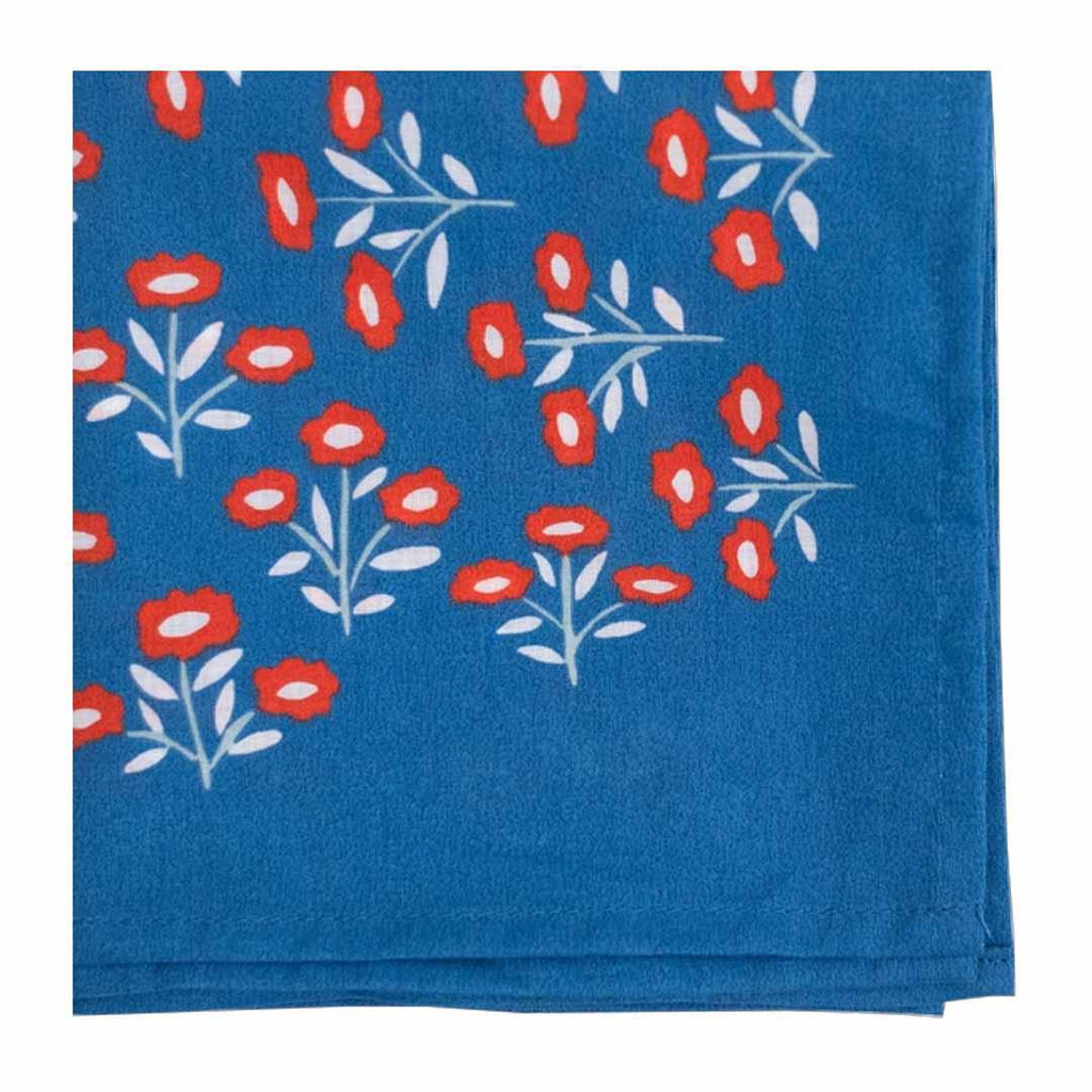 Bandana - Juliet (Blue Floral) by Handker Bandanas