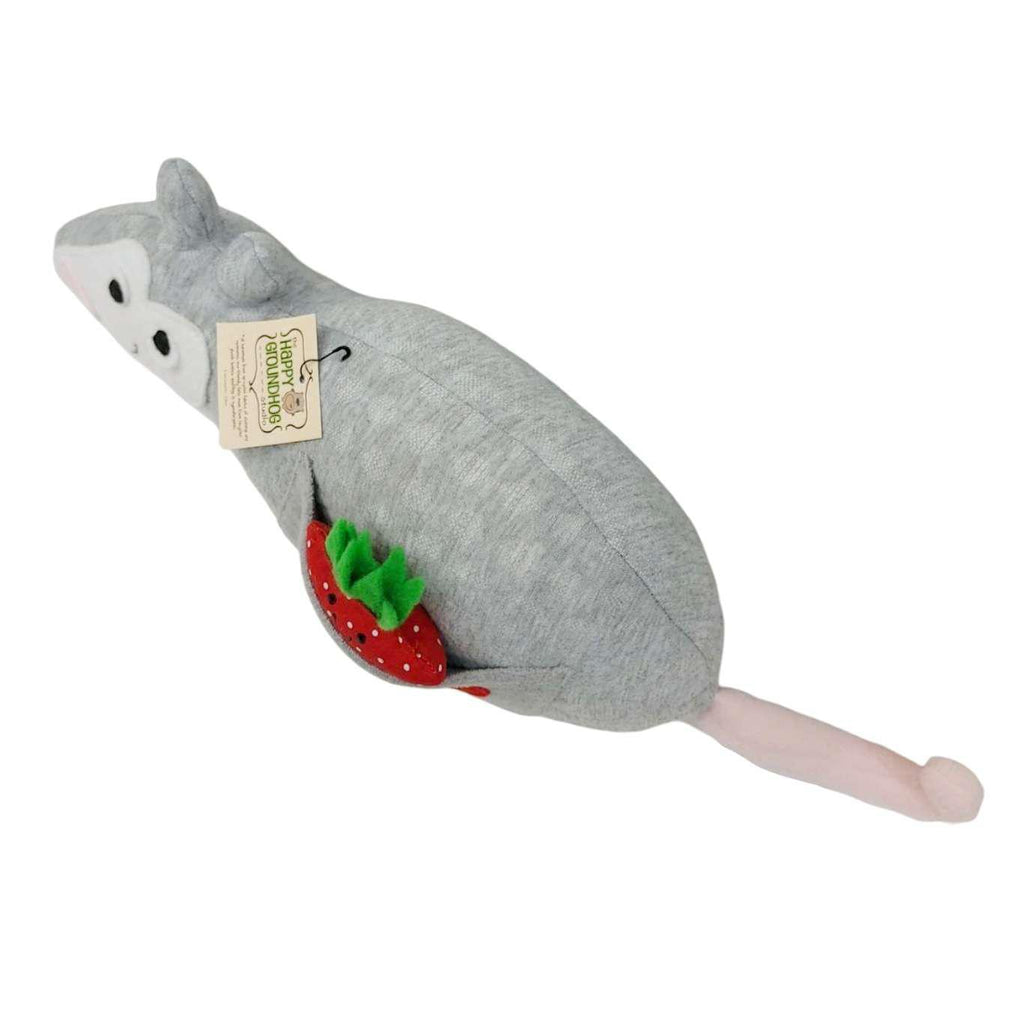 Plush - Happy Opossum (Strawberry) by The Happy Groundhog Studio