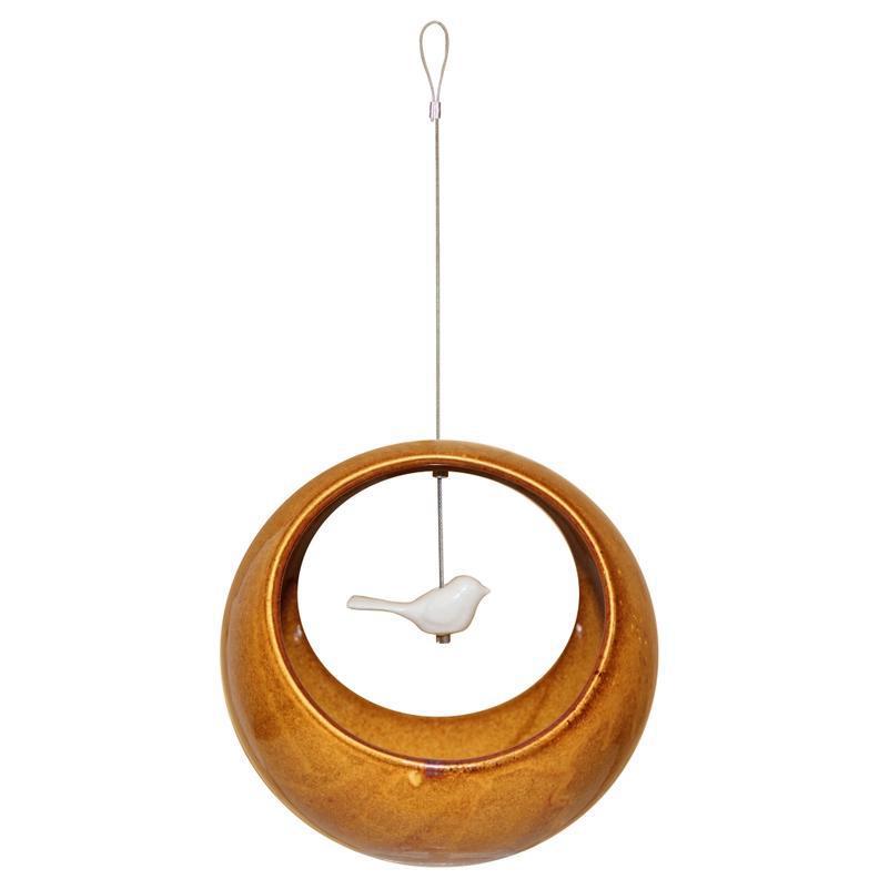 Bird Feeder - Birdie (Cinnamon) by Coppa Collaborative