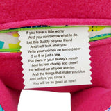 Plush - 14in - Large Chomper Buddy (Bright Pink Fish) by Peek A Boo Plush, image 6 of 7