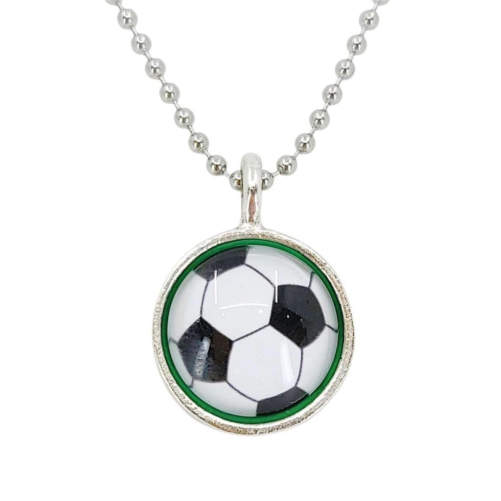 Necklace - Soccer Ball Pendant by XV Studios