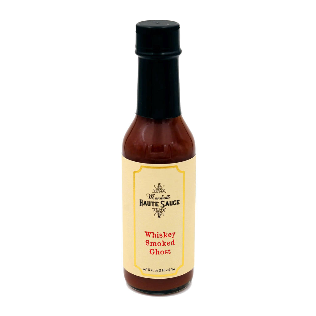 Hot Sauce - 5 oz - Whiskey Smoked Ghost Pepper by Marshall's Haute Sauce