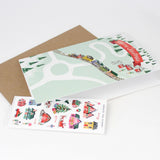 Card - Holiday - North Pole Village by Inklings Paperie, image 4 of 7