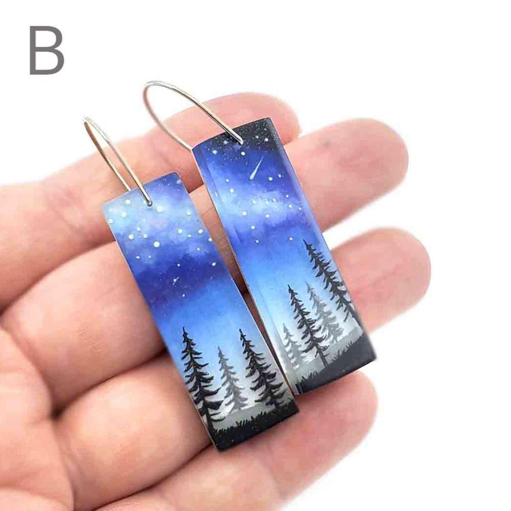 Earrings - Northern Forest by Fernworks