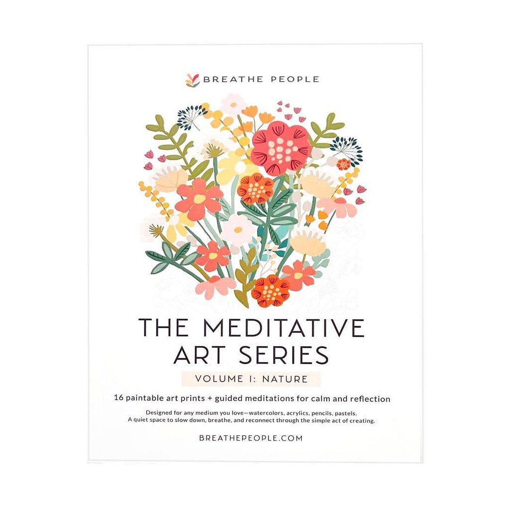 Book - Volume 1: Nature - The Meditative Art Series Journal by Breathe People