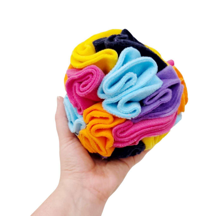 Pet Toy - 6in - Mini Snuffle Ball (Assorted Colors) by Superb Snuffles