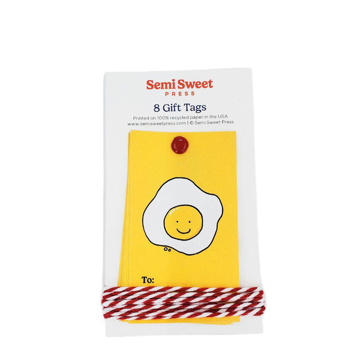Gift Tags - All Occasion - Happy Egg (Set of 8) by Semi Sweet Press