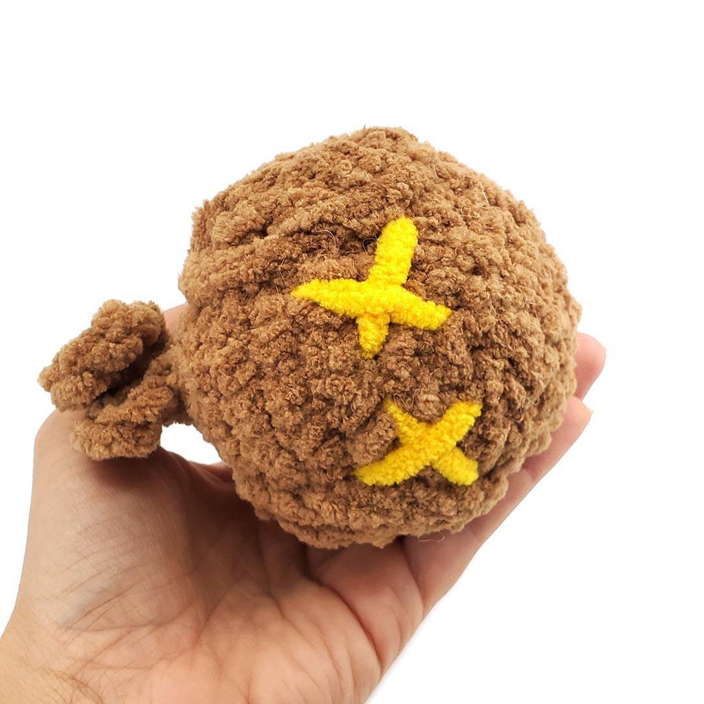 Plush Toy - Lil’ Hen (Brown) by Crittercrafts