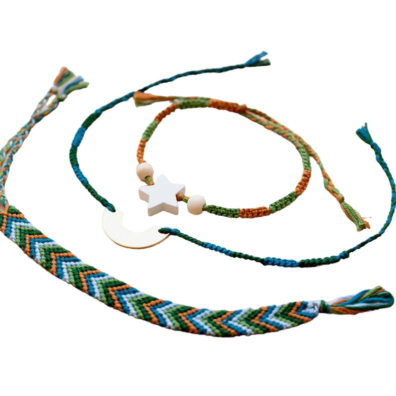 DIY Kit - Friendship Bracelet in Pacific Northwest by The Works