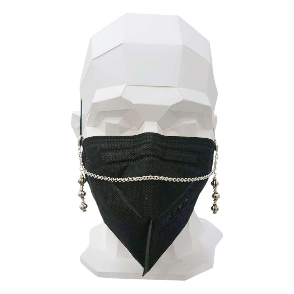 Mask Chain - Side Dangle (Triple Fluted Bead) by Tiny Aloha