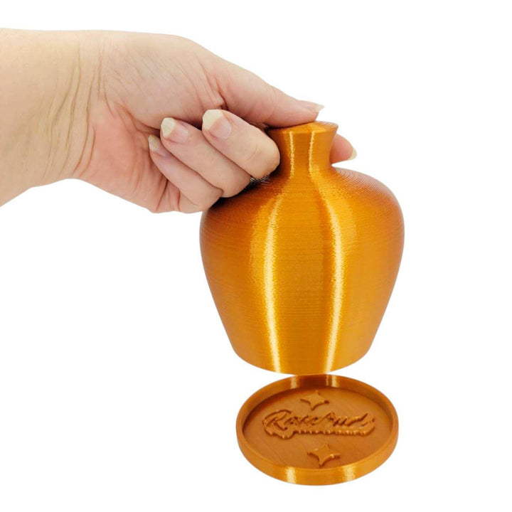 Thumb Pot - Smooth Water Bell with Drip Tray (Copper) by Rosebud Homegoods