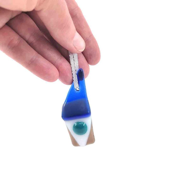 Ornaments - Santa Elf (Assorted Colors) by Glass Elements