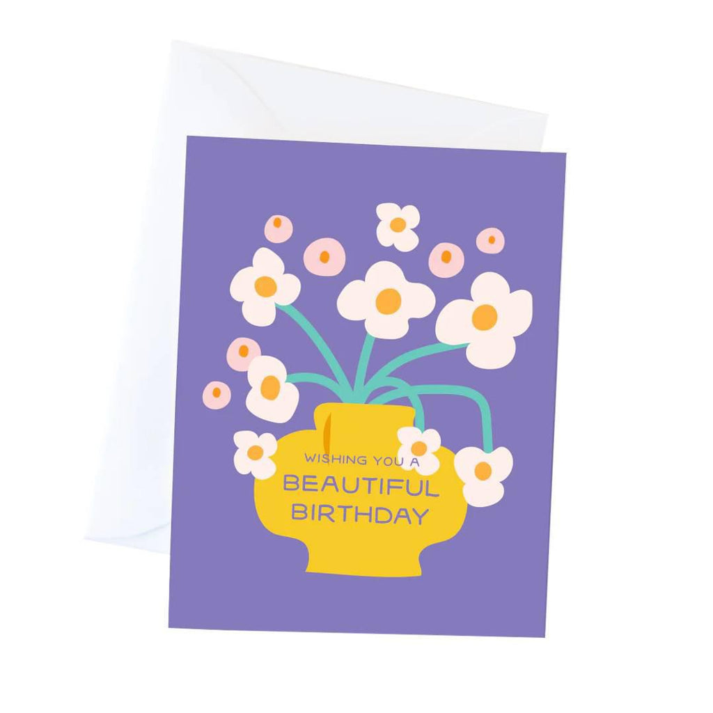 Card - Birthday - Beautiful Birthday Floral by Graphic Anthology
